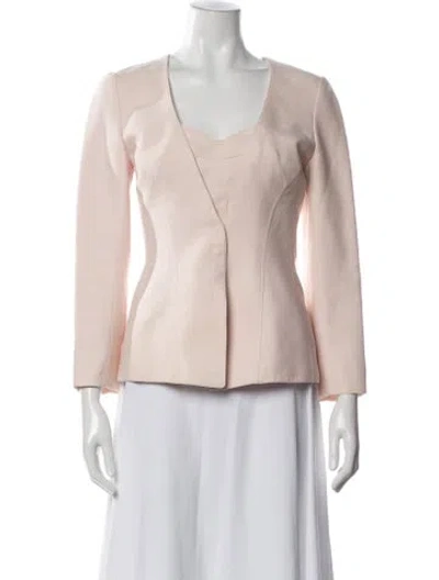 Pre-owned Mugler Vintage 2001 Blazer In Pink
