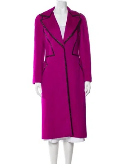 Pre-owned Mugler Vintage 2001 Coat In Purple