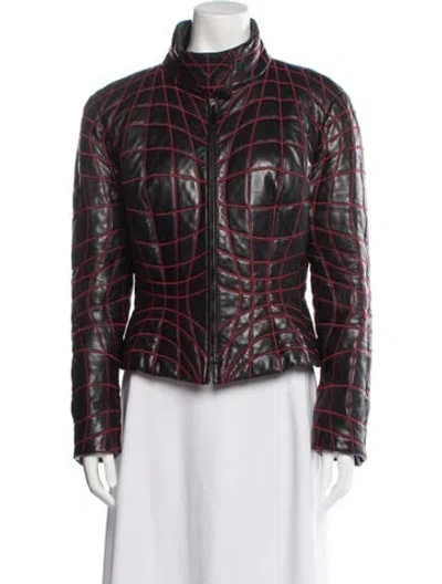 Pre-owned Mugler Vintage 2001 Evening Jacket In Black