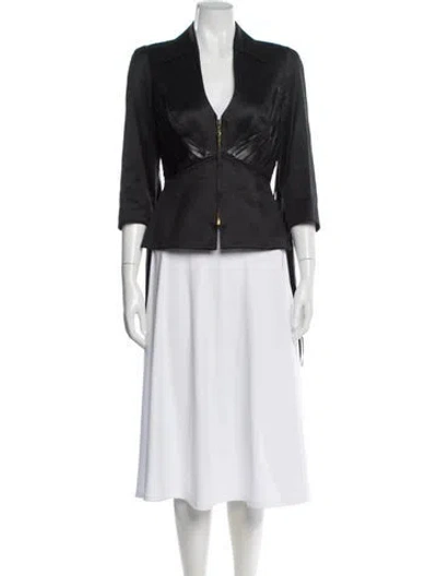 Pre-owned Mugler Vintage 2001 Jacket In Black