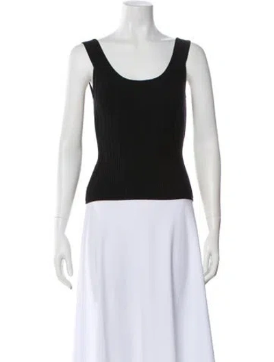 Pre-owned Mugler Vintage 2001 Top In Black