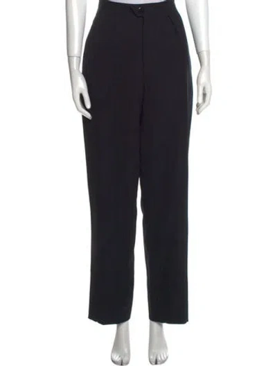 Pre-owned Mugler Vintage Dress Pants In Black