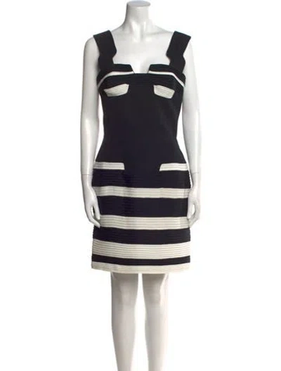 Pre-owned Mugler Vintage Knee-length Dress In Multi