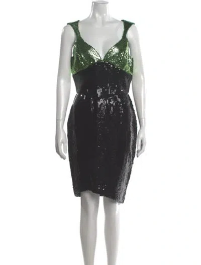 Pre-owned Mugler Vintage Knee-length Dress W/ Tags