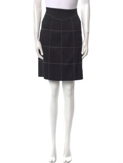 Pre-owned Mugler Vintage Knee-length Skirt In Multi
