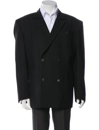 Pre-owned Mugler Vintage Late 1970's - Early 1980's Blazer In Black