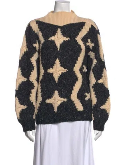 Pre-owned Mugler Vintage Late 1970's - Early 1980's Sweater In Gray