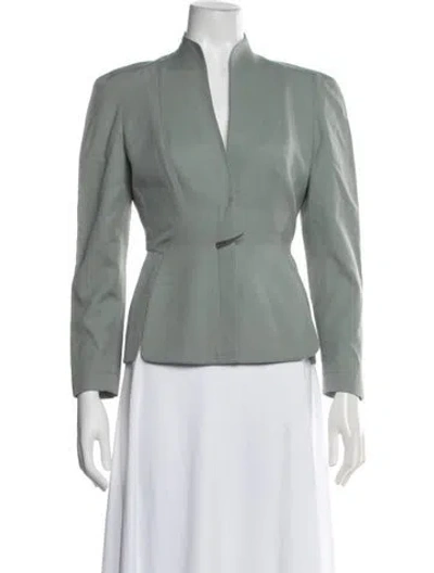 Pre-owned Mugler Vintage Late 1980's - Early 1990's Blazer In Grey