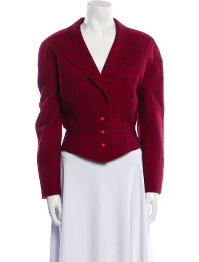 Pre-owned Mugler Vintage Late 1980's - Early 1990's Blazer In Multi