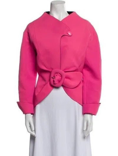 Pre-owned Mugler Vintage Late 1980's - Early 1990's Evening Jacket In Pink