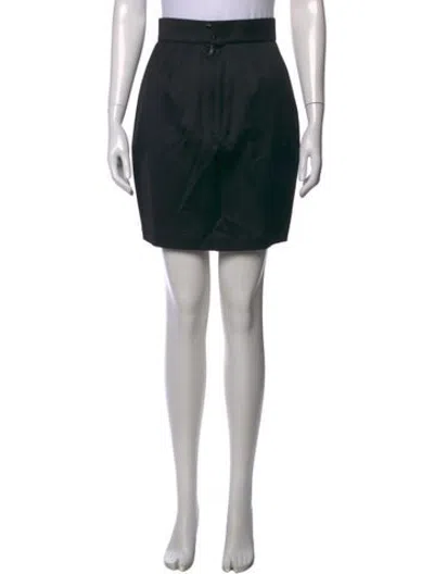 Pre-owned Mugler Vintage Late 1980's - Early 1990's Skirt Suit In Black