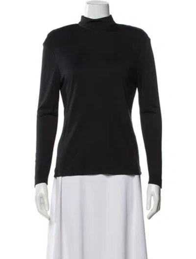 Pre-owned Mugler Vintage Late 1980's - Early 1990's Top In Black