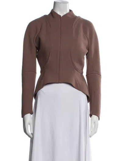 Pre-owned Mugler Vintage Late 1990's - Early 2000's Jacket In Brown