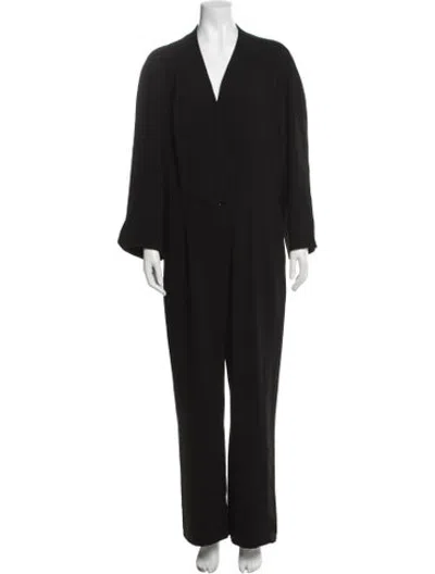 Pre-owned Mugler Vintage Late 1990's - Early 2000's Jumpsuit In Black