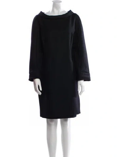 Pre-owned Mugler Vintage Mini Dress In Black