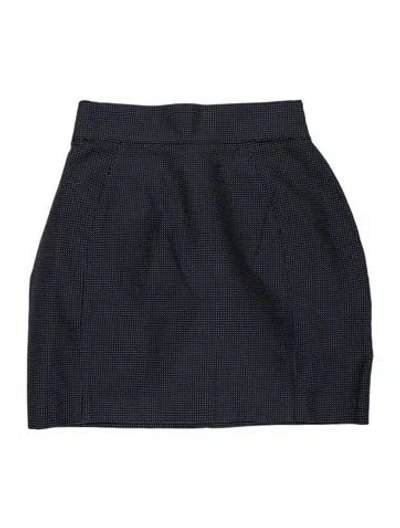 Pre-owned Mugler Vintage Mini Skirt In Blue