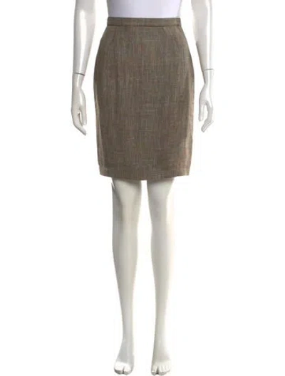 Pre-owned Mugler Vintage Mini Skirt In Multi
