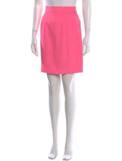 Pre-owned Mugler Vintage Mini Skirt In Pink