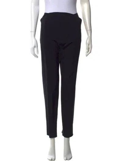 Pre-owned Mugler Vintage Straight Leg Pants In Black