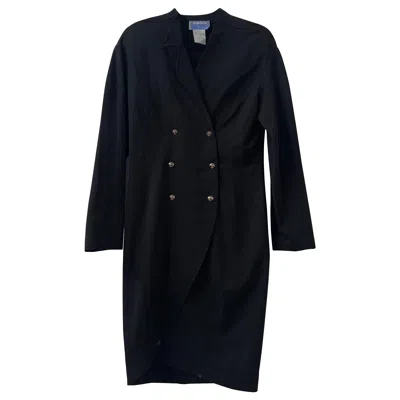 Pre-owned Mugler Vintage Thierry  Black Wool Tailored Jacket