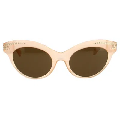 Pre-owned Mugler Vintage Thierry  Sunglasses, Cat Eyes, From The 90's, Made In France In Brown