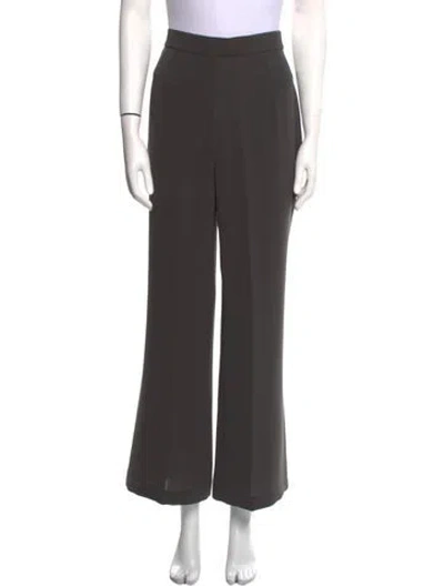 Pre-owned Mugler Vintage Wide Leg Pants In Gray