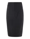 Mugler Ju0542 Skirt Clothing In Black