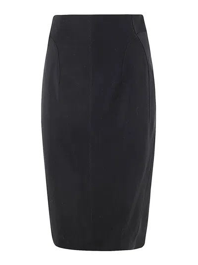 MUGLER VISCOSE SKIRT
