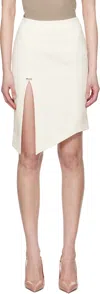 Mugler Knee Length And Midi Skirts In 1014 Snow