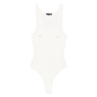 Mugler White Tops - Vests & Tank Tops Women