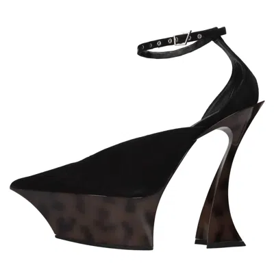 Mugler With Heel In Brown