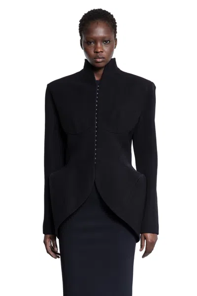 Mugler Woman Black Blazers
