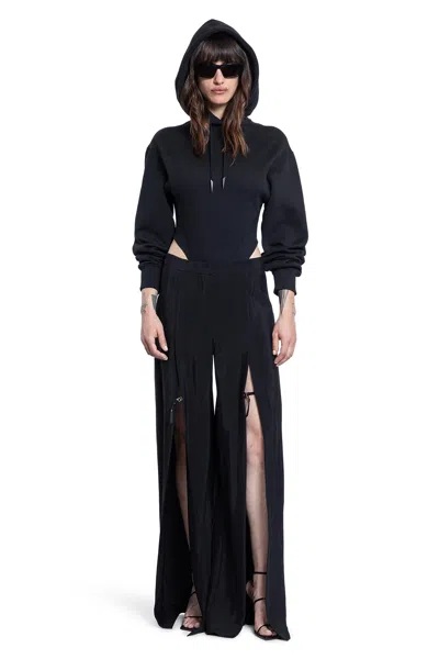 MUGLER FLEECE HOODIE BODYSUIT