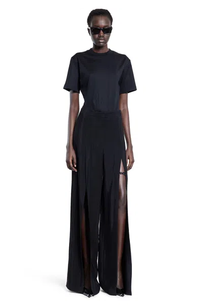 Mugler Woman Black Bodysuits