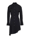 Mugler Woman Midi Dress Black Size 6 Viscose In Black