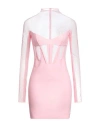 Mugler Woman Mini Dress Light Pink Size 8 Polyamide, Elastane