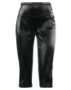 Mugler Woman Pants Black Size 6 Polyester, Polyurethane, Rubber