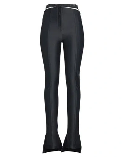Mugler Cut-out Pants In Black