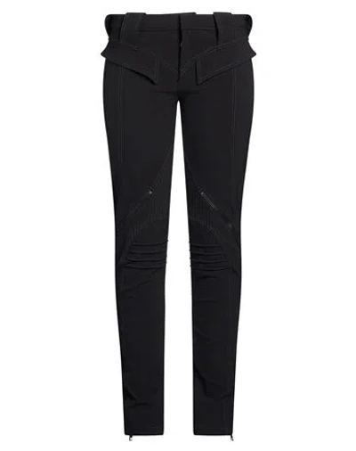 Mugler Woman Pants Black Size 6 Polyamide, Elastane