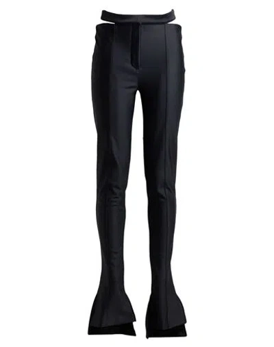 Mugler Woman Pants Black Size 4 Polyamide, Elastane