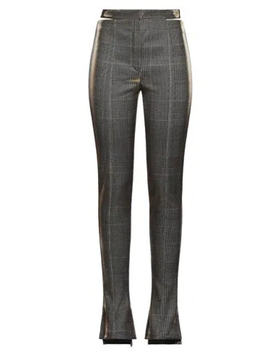 Mugler Woman Pants Khaki Size 6 Polyester, Viscose, Elastane