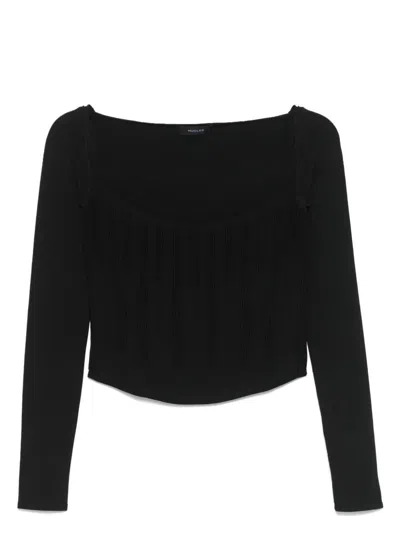 MUGLER WOMEN'S MADONNA NECK TOP