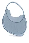 Mugler Women's Mini Spiral Bag In Light Blue