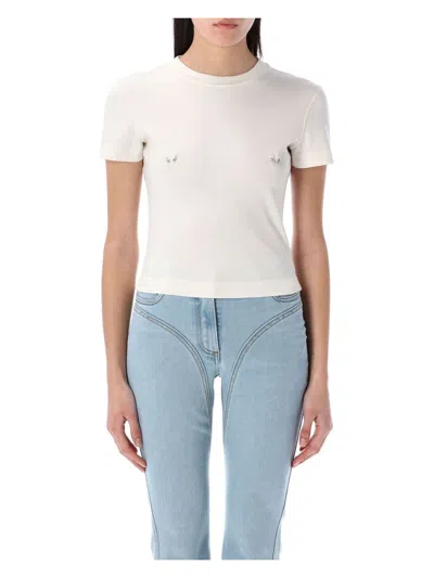 MUGLER WOMEN'S PIERCED BABY T-SHIRT