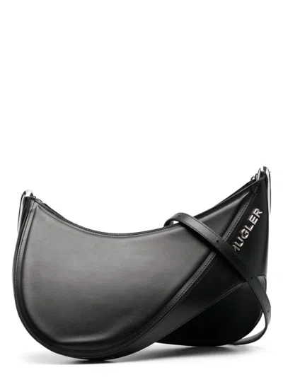 Mugler Women's Shoulder Bag In Black
