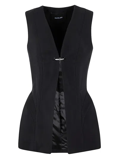 MUGLER WOMEN'S VE0343 WAIST JACKET