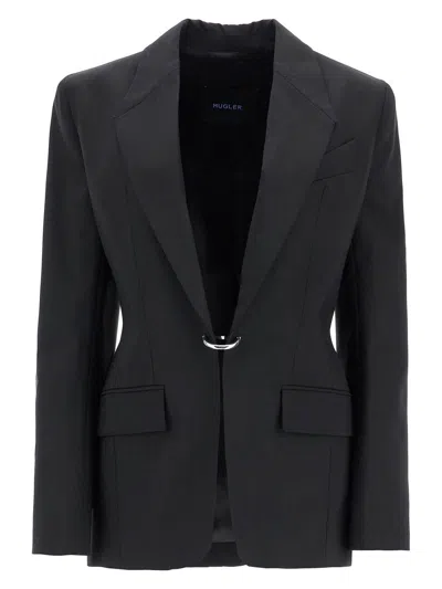 Mugler Women's Ve0418 Jacket In Black