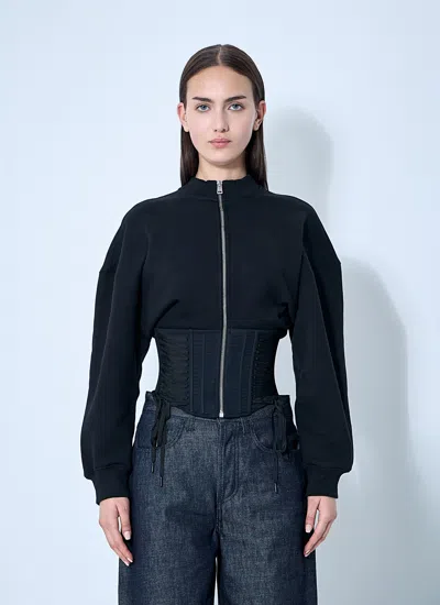 Mugler Women Weat Jacket In Blue