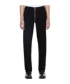 Mugler Zippered Wrangler Jeans In Black
