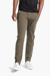 Mugsy Classic Fit Chinos In Olives-dark Green